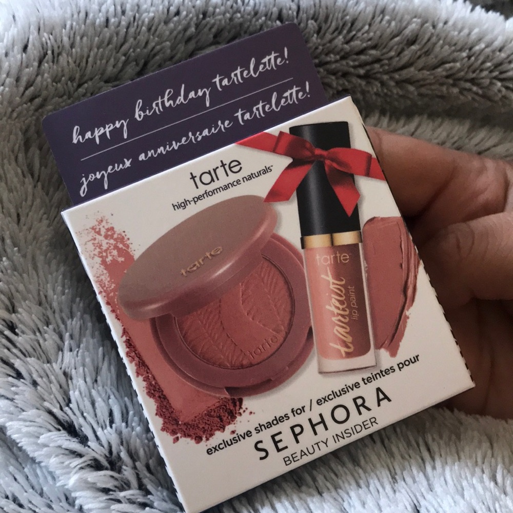 Sephora Birthday Gift Tarte